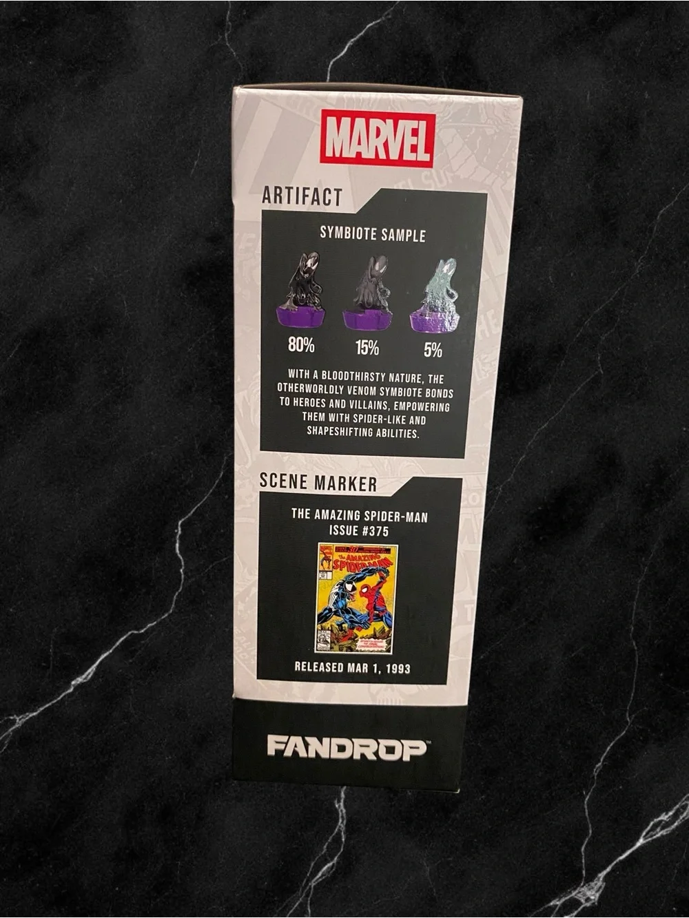 Marvel Spider-Man vs. Venom Fandrop Collectible - Red, Blue, Pink